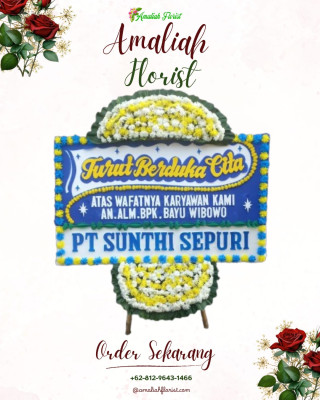 Papan Bunga Duka di Salobulo