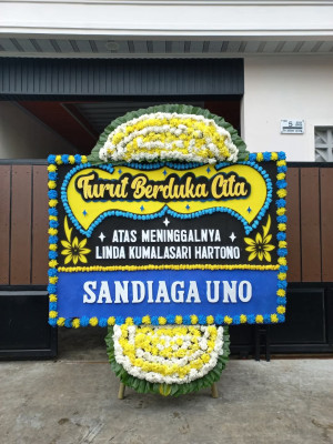 Papan Bunga Duka di Salobulo